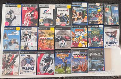 Lotto 20 giochi PlayStation 2 PS2 originali