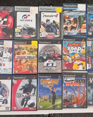 Lotto 20 giochi PlayStation 2 PS2 originali