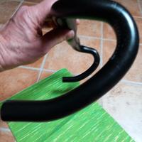 manubrio bici corsa nuovo 420mm carbonio 