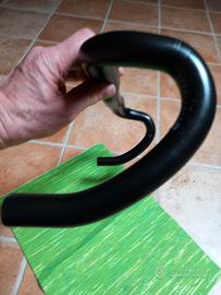 manubrio bici corsa nuovo 420mm carbonio 