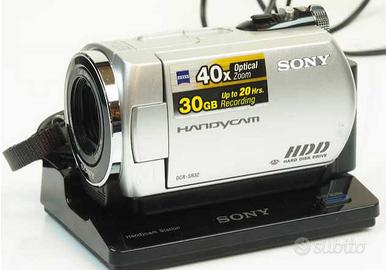 Sony DCR-SR32 Videocamera con base