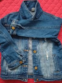 Giubbotto di jeans bambino cm 130