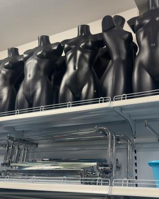 busto manichino uomo e donna