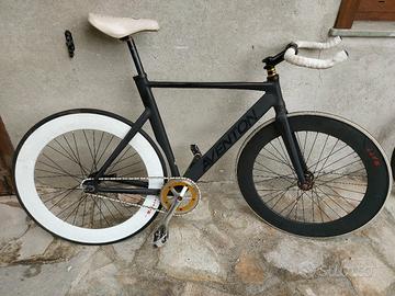 Bici Scatto Fisso Bicicletta Telaio Carbonio Bici Scatto Fisso