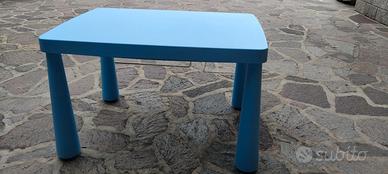 TAVOLINO CON 2 SEDIE MAMMUT IKEA