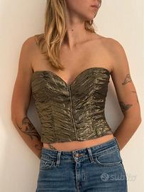 Collezione Bustier doré irisée