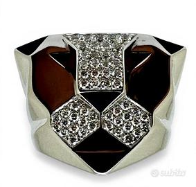 Anello in oro bianco Gianni Bulgari