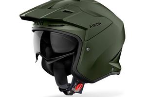 AIROH Casco Jet Kombakt - Color - Military