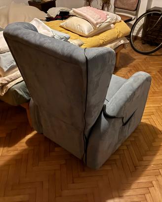 Poltrona reclinabile elettrica