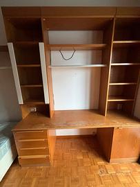 Armadio, scrivania e 2 letti (anche singolarmente)