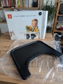 Vassoio Stokke Steps Baby Set Tray – Nero