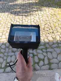 Faretto portatile per riprese vintage