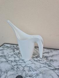 Annaffiatoio bianco plastica