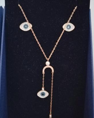 Swarovski collana e orecchini
