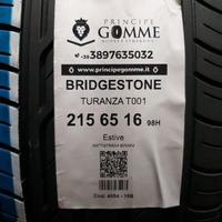 2 gomme 215 65 16 bridgestone a4054