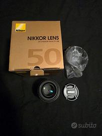 Obiettivo Nikon AF-S 50mm 1.4G