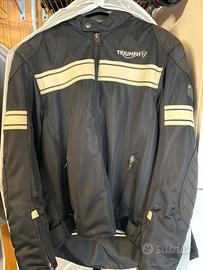 Giubbotto da moto con protezioni Triumph taglia M