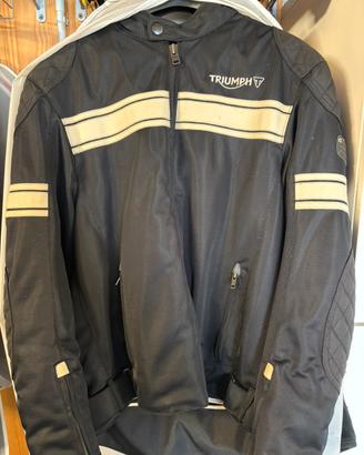 Giubbotto da moto con protezioni Triumph taglia M