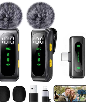 Mini Microfoni wireless IOS e ANDROID