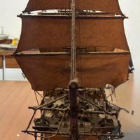 Modello Amerigo Vespucci fatto a mano