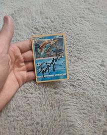 carta Pokemon firmata da Federic95Ita