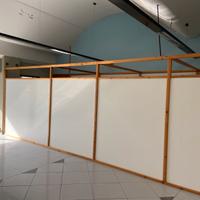 Pareti divisorie in legno