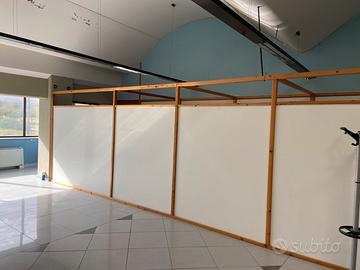 Pareti divisorie in legno