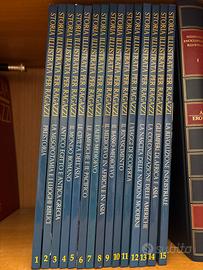 Libri di storia illustrata per ragazzi 15 volumi