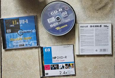 50 CD-R Traxdata 16X + 2 DVD-R Double Layer 8,5 Gb