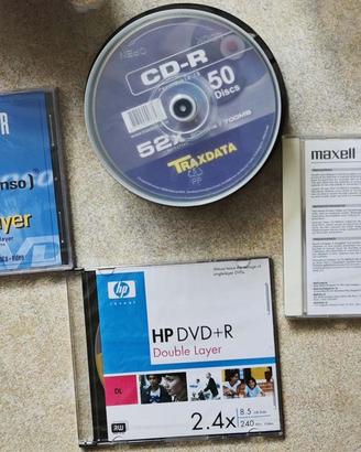 50 CD-R Traxdata 16X + 2 DVD-R Double Layer 8,5 Gb