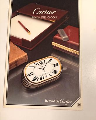 Catalogo Le Must de Cartier  orologi da tavolo