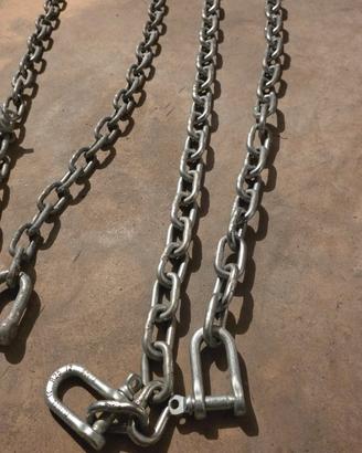 Coppia di Catene Professionali per Traino/Sollevam