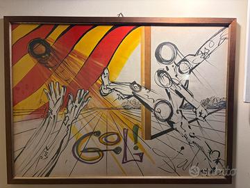 Salvador Dalí, stampa 1977