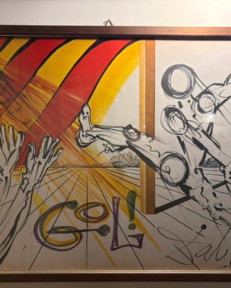 Salvador Dalí, stampa 1977