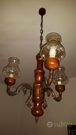 Lampadari a 3 luci, luce singola e a paralumi