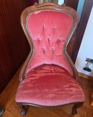 poltrona stile antico 