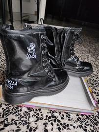 Anfibi nero Monella Vagabonda