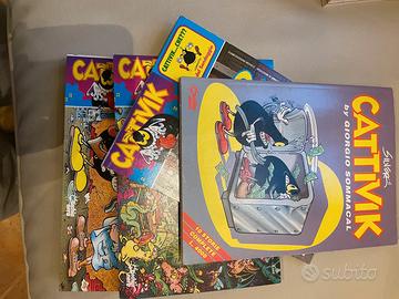 Lotto 4 Fumetti Cattivik, Anno 1995