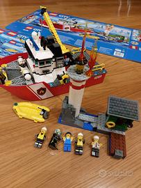 Lego City  60109 - Nave Pompieri NUOVO