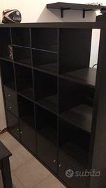 Kallax libreria + tavolo 4 sedie