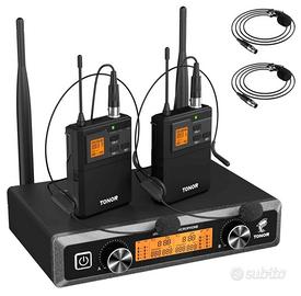 microfoni ad archetto wireless tonor e proel