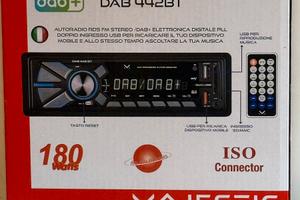 DAB 442BT Nuova sigillata Radio Bluetooth USB AUX