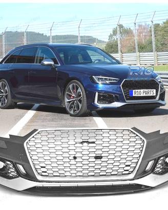 PARAURTI ANTERIORE AUDI A4 B9 15-19 RS4 PDC ARGENT