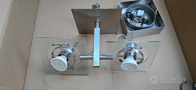 Lampadario / plafoniera Ikea faretti orientabili 