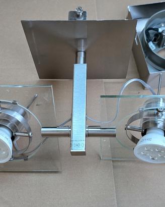 Lampadario / plafoniera Ikea faretti orientabili 