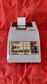 Calcolatrice Olivetti anni '80 vintage