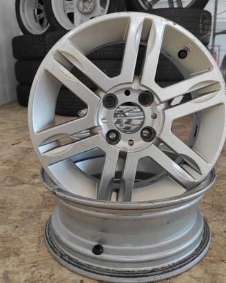KIT 4 CERCHI 14" VW UP POLO 4X100 5JX14 ET38