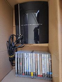 PS3 FAT guasta (YLOD) + 15 giochi originali