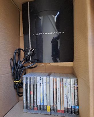 PS3 FAT guasta (YLOD) + 15 giochi originali