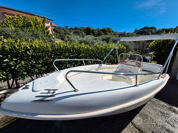 barca open rascala blu e blu Mercury 40cv 